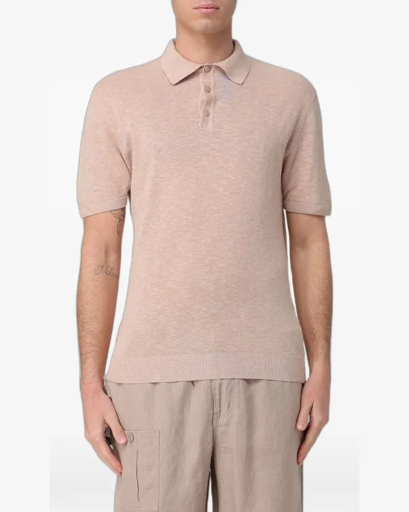 Blauer short-sleeve polo shirt - Nude Nude