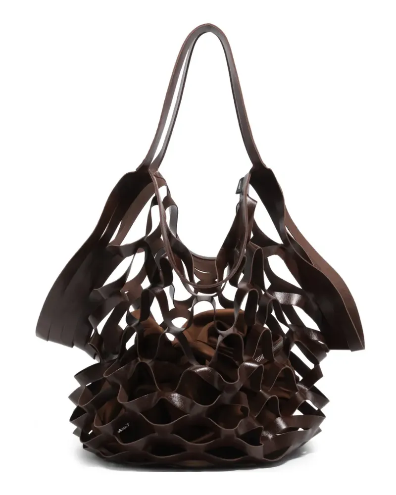 BIMBA Y LOLA Cala Schultertasche - Braun Braun