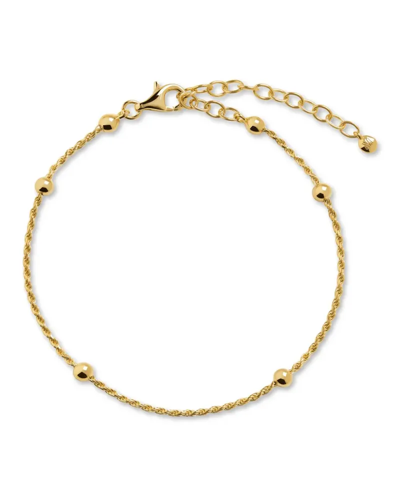 Monica Vinader Kettenarmband mit Perlen - Gold Gold
