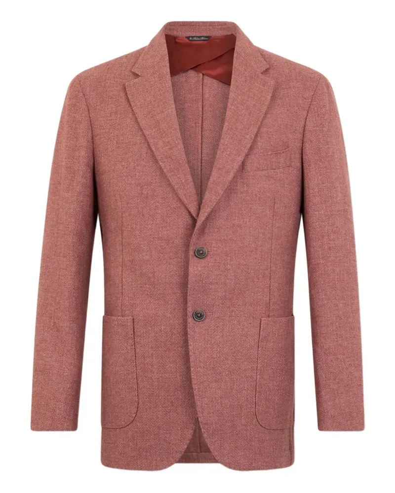 Brooks Brothers Sakko mit Fischgrätenmuster Rot