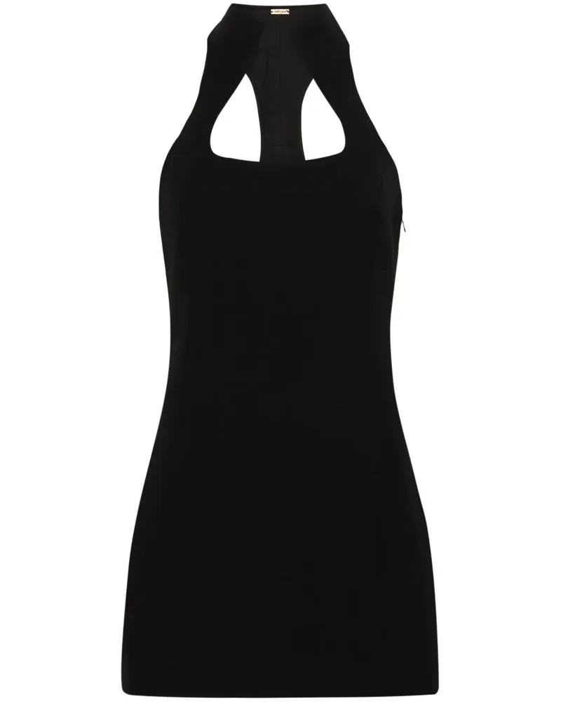 Cult Gaia Akaia Minikleid mit Kragen - Schwarz Schwarz