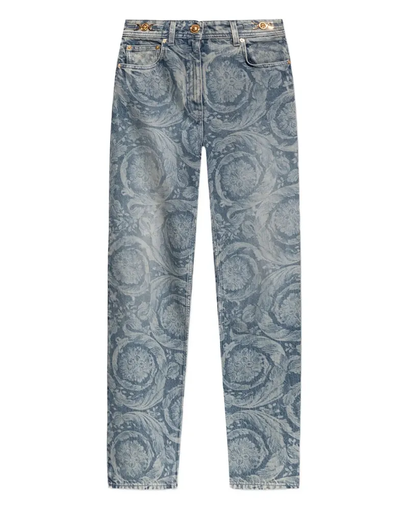 Versace Jeans mit Barockmuster - Blau Blau