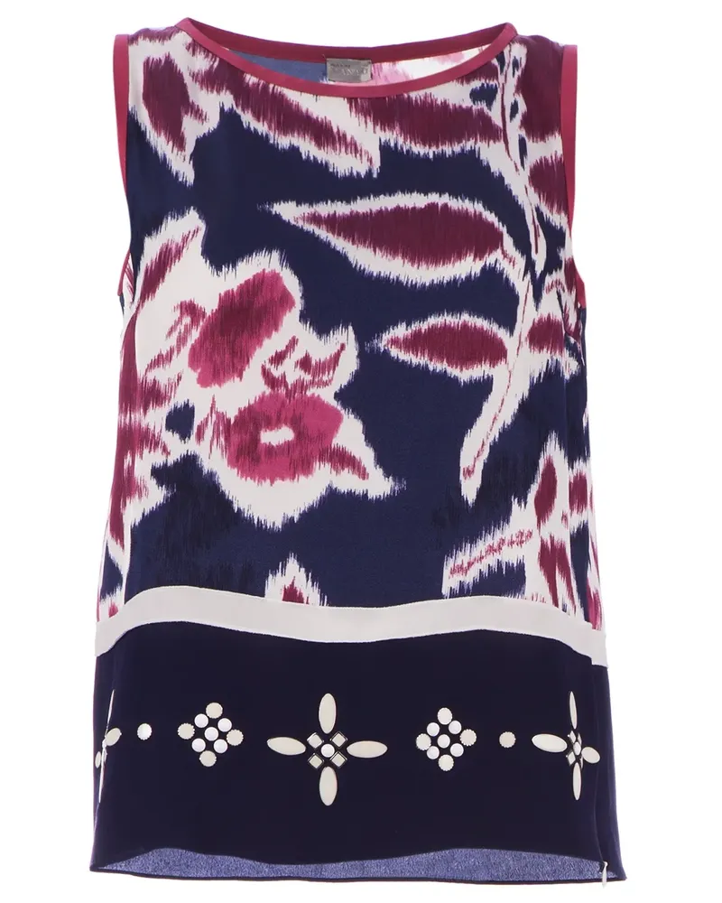 Mantù printed sleeveless top - Violett Violett