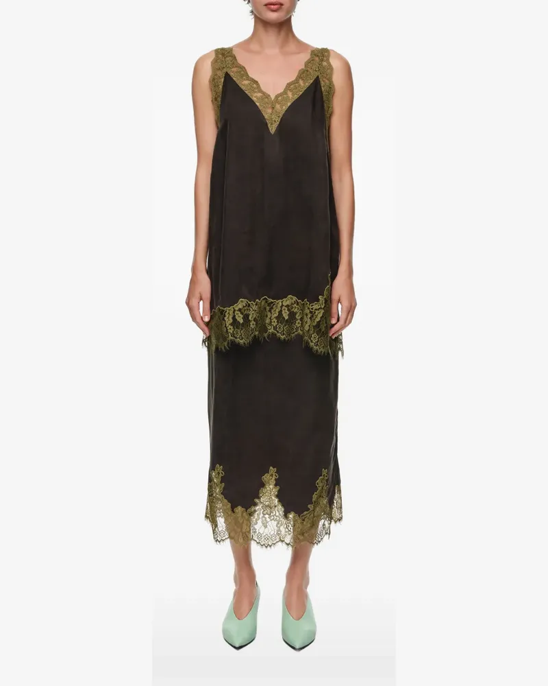 BIMBA Y LOLA Langes Camisole-Top - Braun Braun