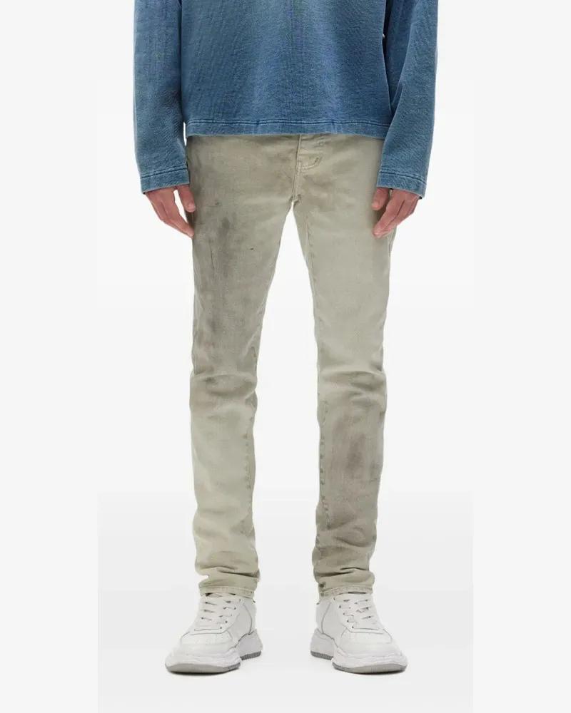 PURPLE BRAND P001 Haze Pelican Jeans im Distressed-Look - Nude Nude