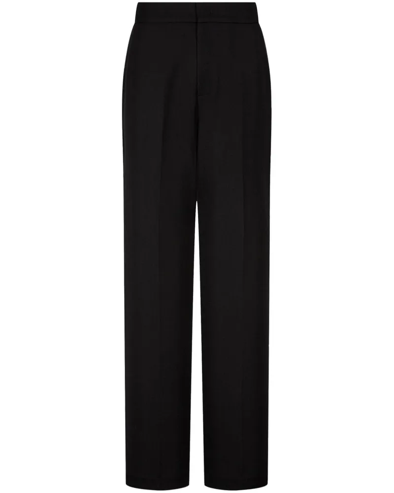 STUDIO TOMBOY Weite Hose mit Biesendetail - Schwarz Schwarz