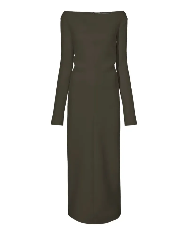 Proenza Schouler Yara dress in bi-stretch suiting - Grün Grün