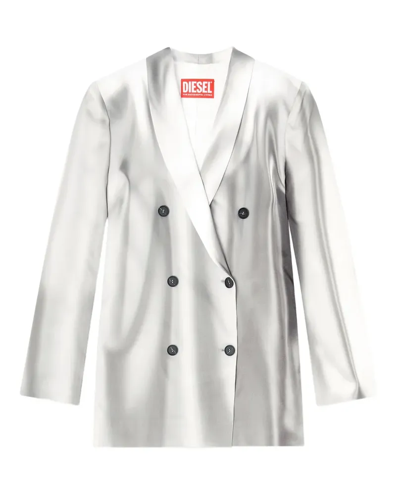 Diesel G-Avina shawl collar double-breasted jacket - Grau Grau