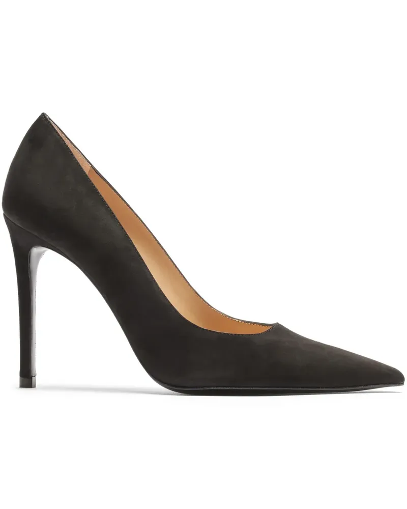 Stuart Weitzman Power Pumps 100mm - Schwarz Schwarz