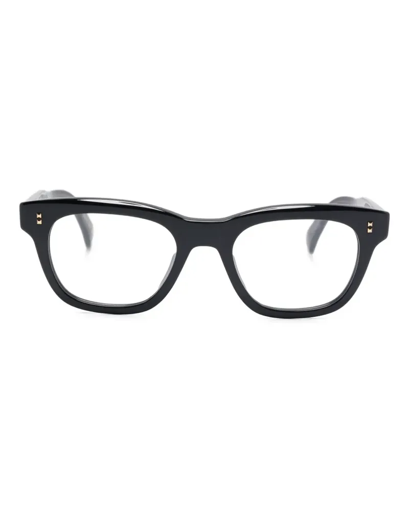 Dunhill Brille mit breitem Gestell - Schwarz Schwarz