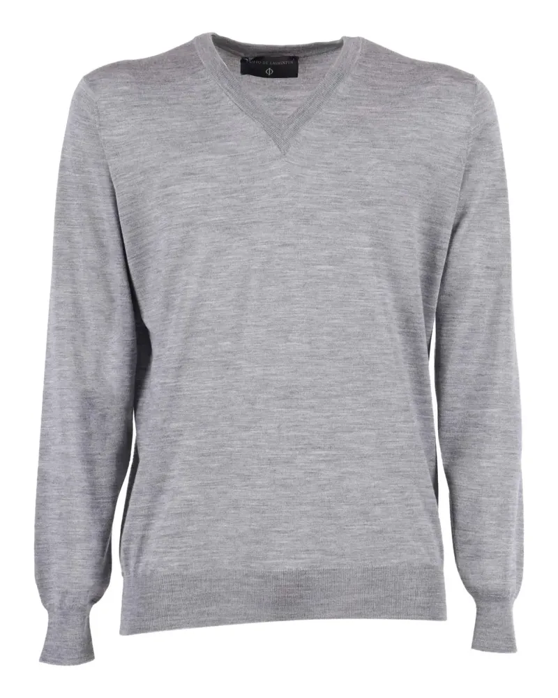 Filippo de Laurentiis V-neck sweater - Grau Grau