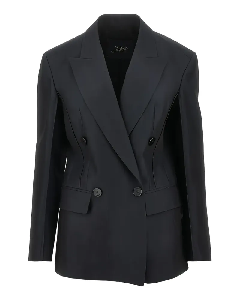 Seafarer Carmen double-breasted jacket - Schwarz Schwarz