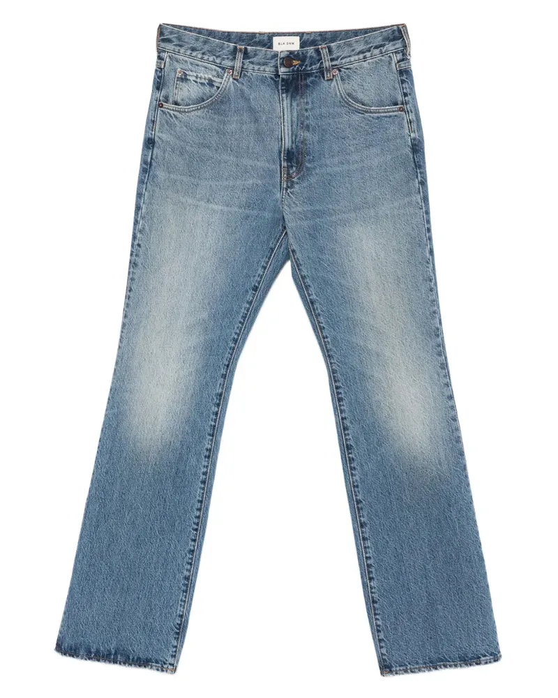 BLK DNM topstitching jeans - Blau Blau