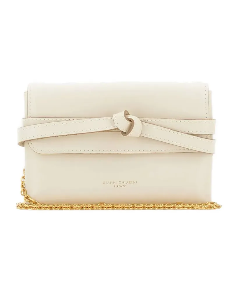Gianni Chiarini Belty chain-strap cross body bag - Nude Nude