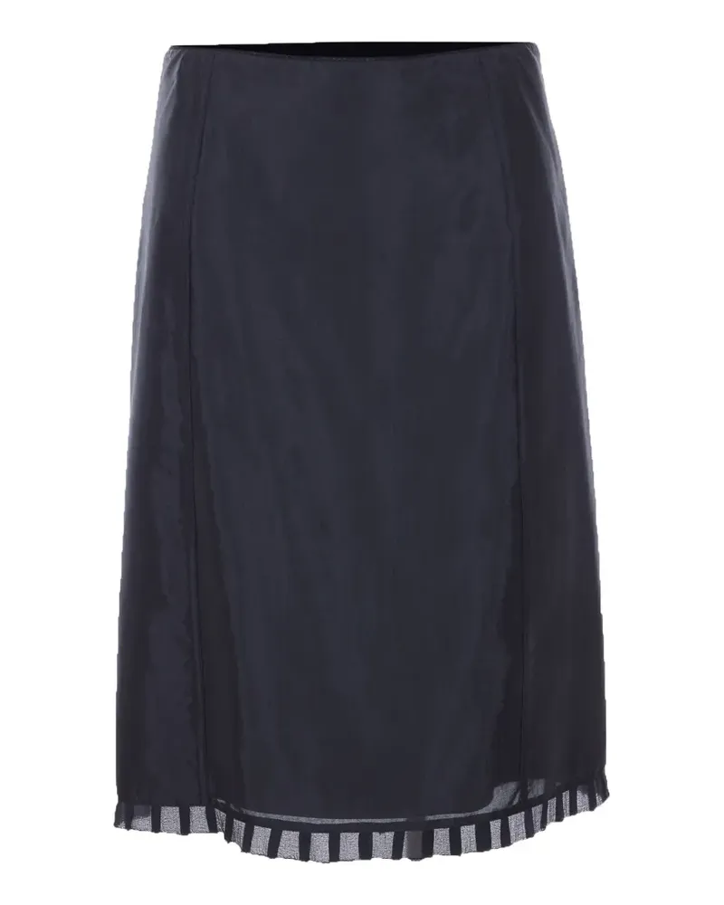 Dunst Midirock aus Spitze - Blau Blau