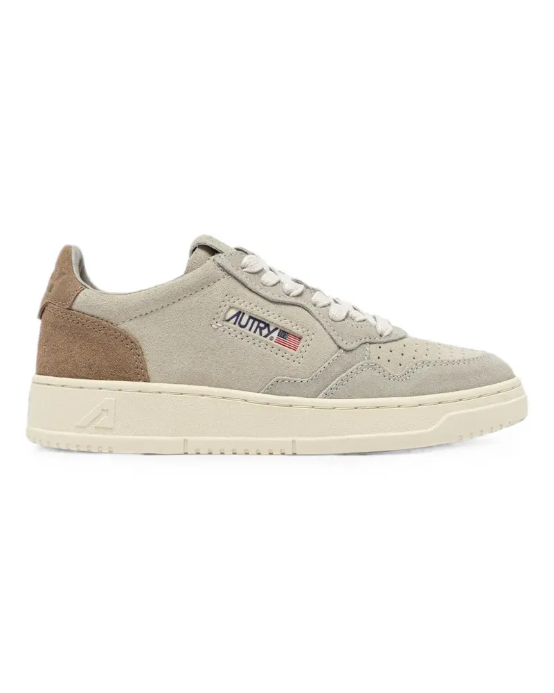 AUTRY Perforierte Medalist Sneakers - Grau Grau