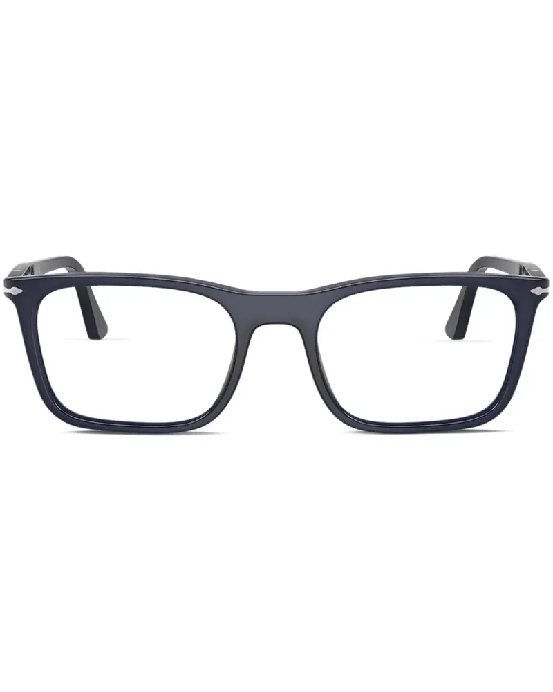 Persol Brille mit eckigem Gestell - Blau Blau