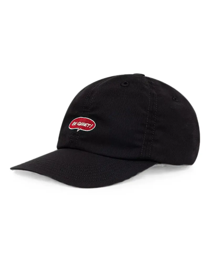 Undercover embroidered-patch baseball cap - Schwarz Schwarz