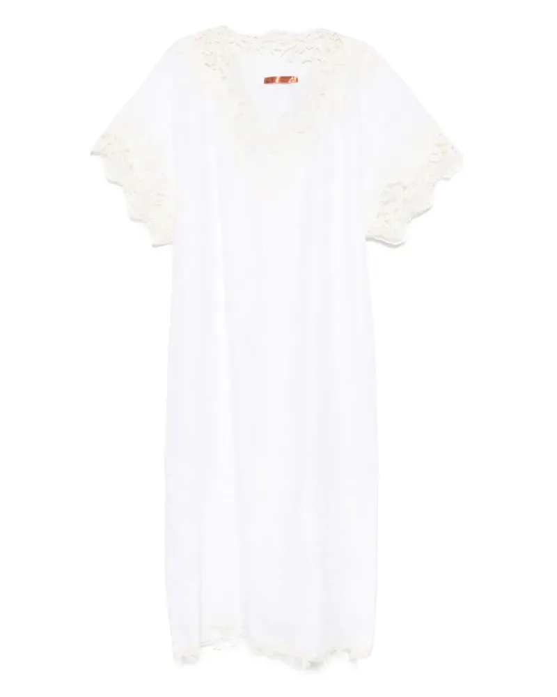 Ermanno Scervino Besticktes Maxikleid - Nude Nude