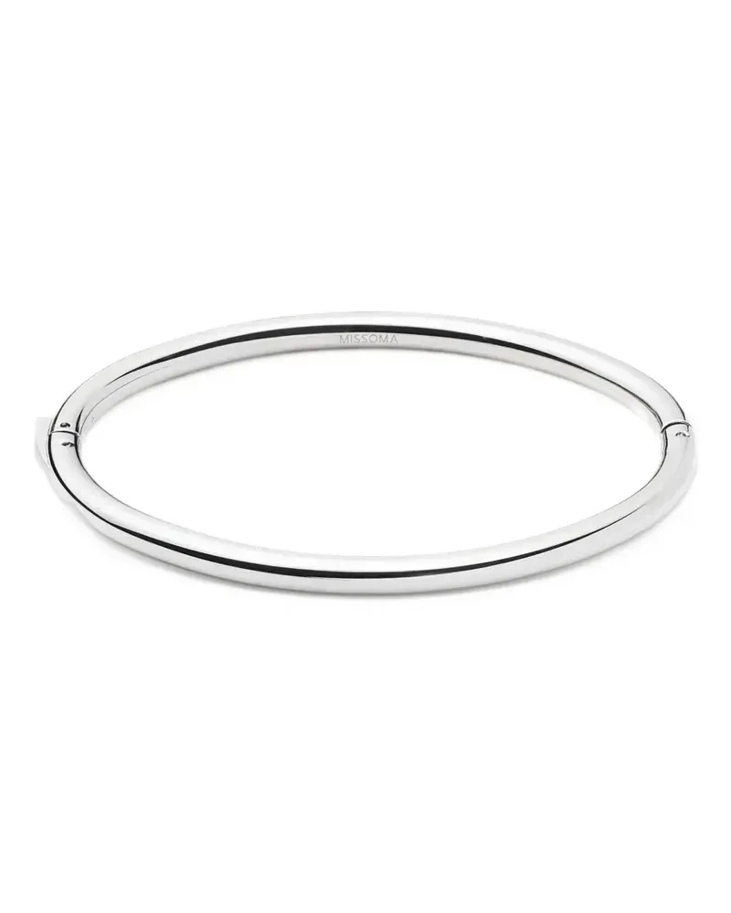Missoma hinged bangle - Silber Silber