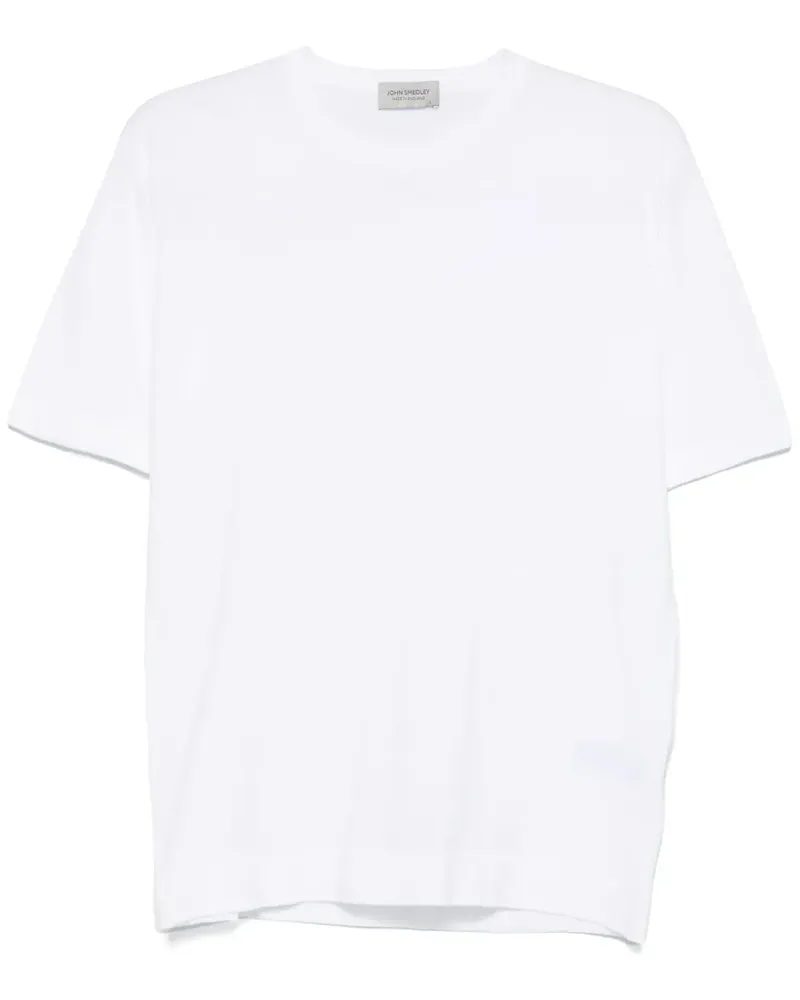 John Smedley Lorca T-Shirt - Weiß Weiß