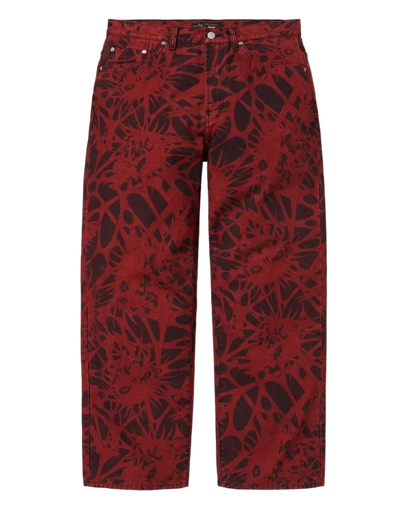 Supreme Being five-pocket jeans - Rot Rot