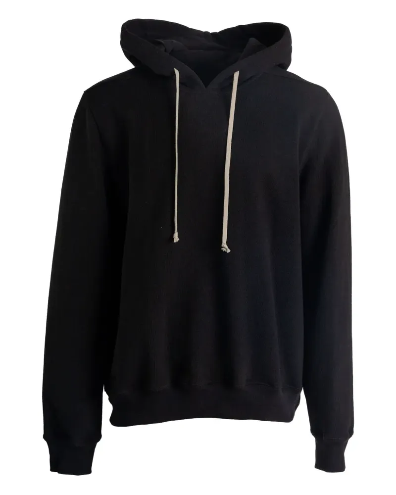 Rick Owens Hoodie mit Kordelzug - Schwarz Schwarz