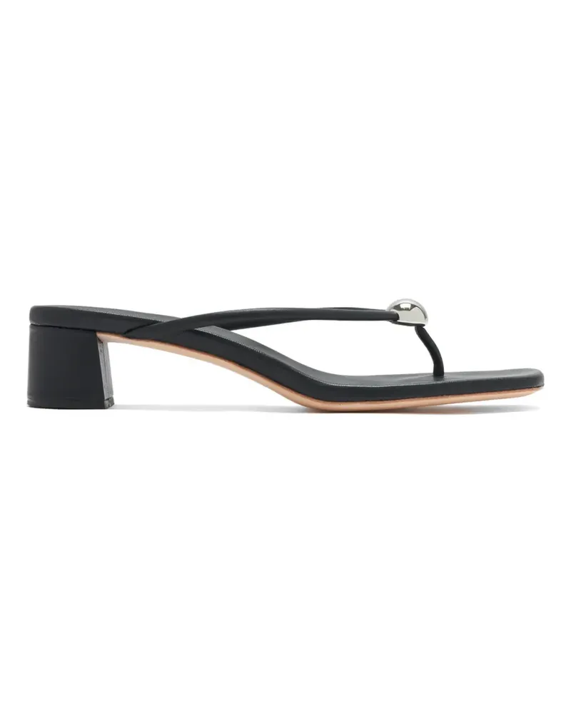Loeffler Randall Odessa embellished leather sandals - Schwarz Schwarz