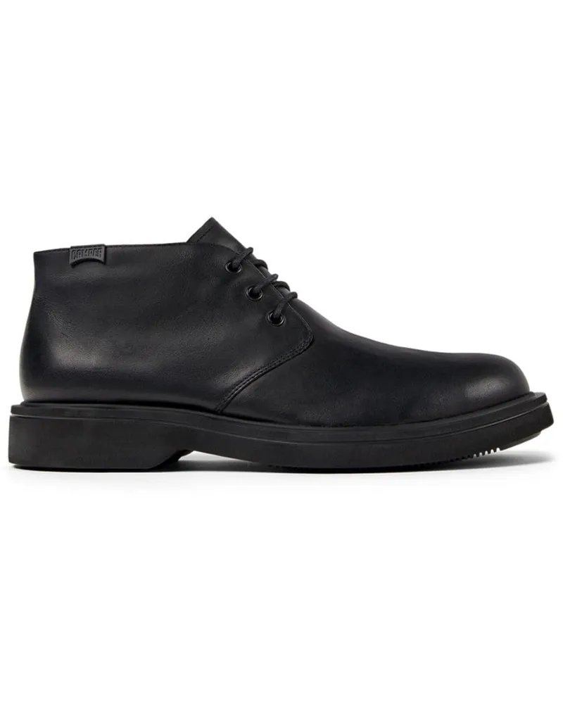 Camper Norman Schnürstiefel - Schwarz Schwarz