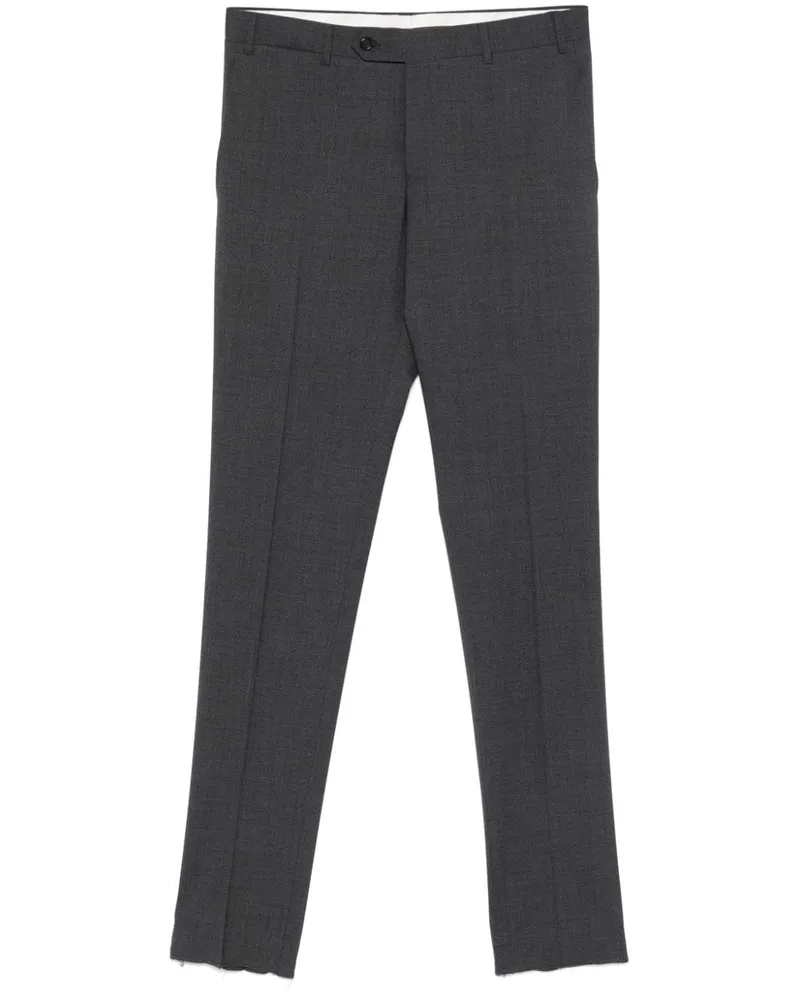 Canali Klassische Hose - Grau Grau
