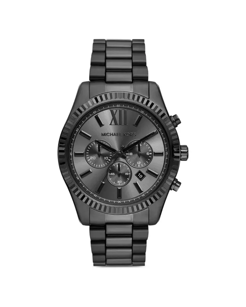 Michael Kors Lexington 44mm - Schwarz Schwarz