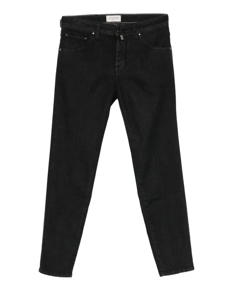 Jacob Cohën five-pocket straight jeans - Schwarz Schwarz