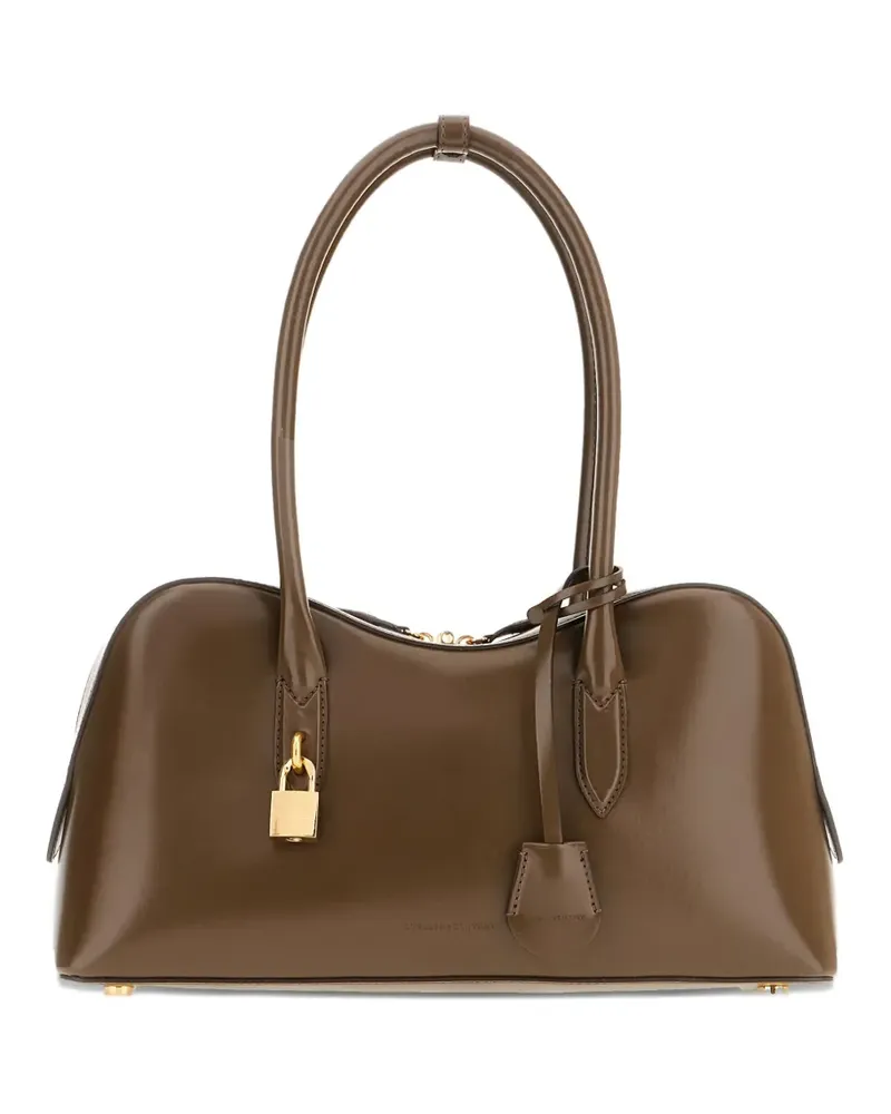 Stella McCartney Handtasche mit Schloss - Braun Braun