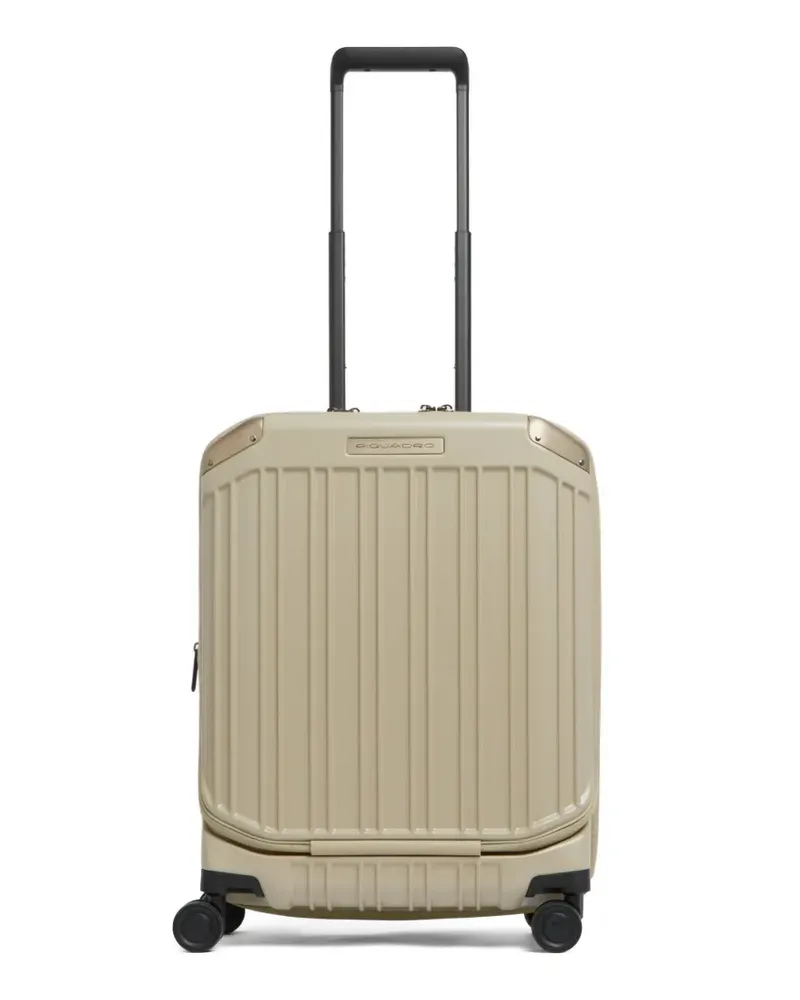 Piquadro dual-opening cabin luggage - Nude Nude