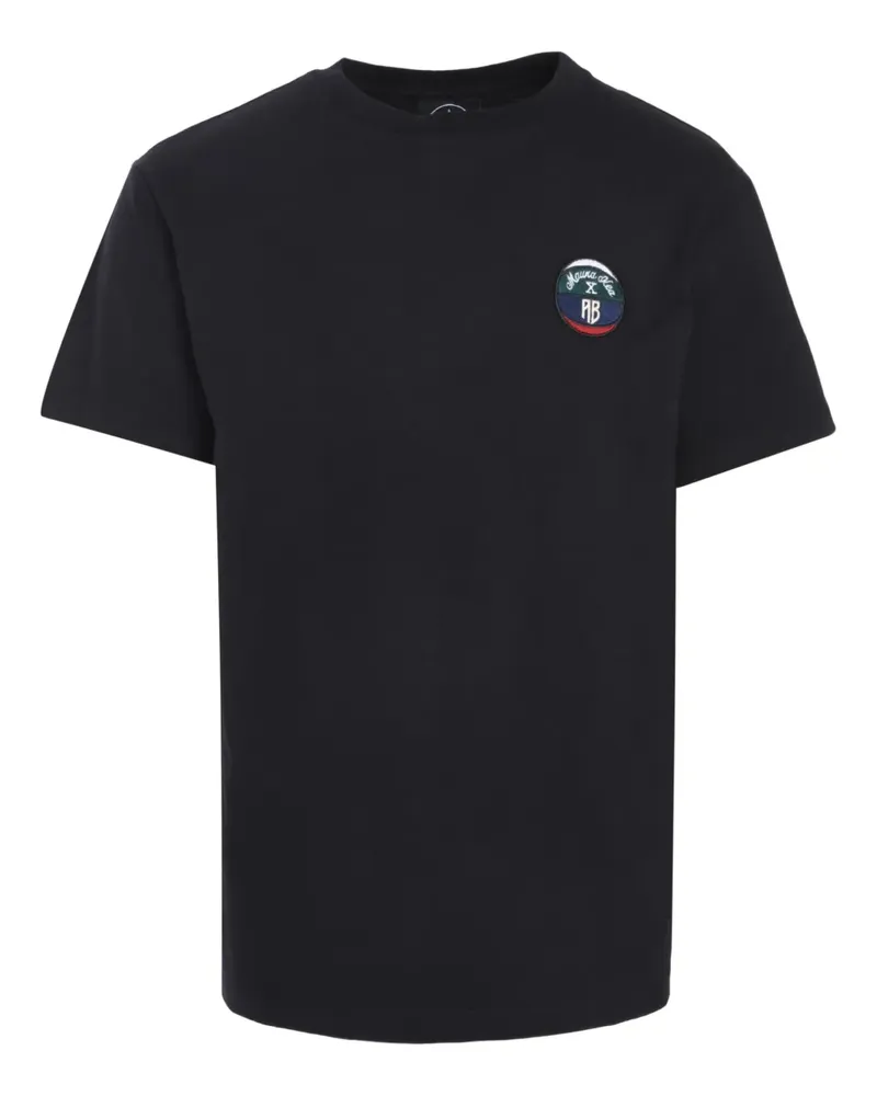 MAUNA KEA T-Shirt mit Logo-Stickerei - Schwarz Schwarz