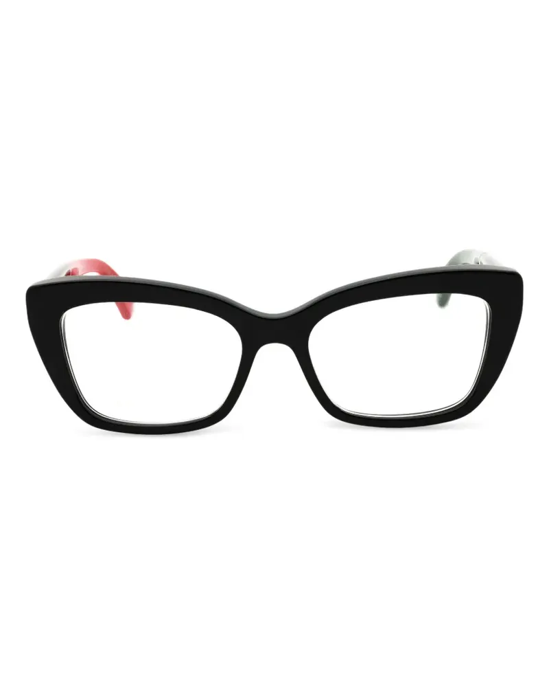 Gucci Cat-Eye-Brille - Schwarz Schwarz