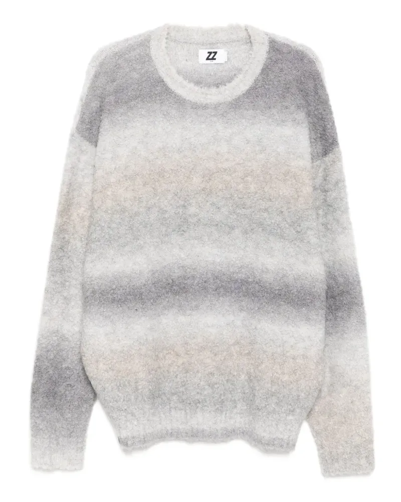 Izzue Pullover mit Farbverlauf - Grau Grau