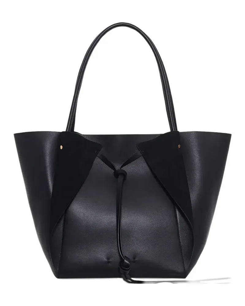 Gabriela Hearst Marija leather tote bag - Schwarz Schwarz