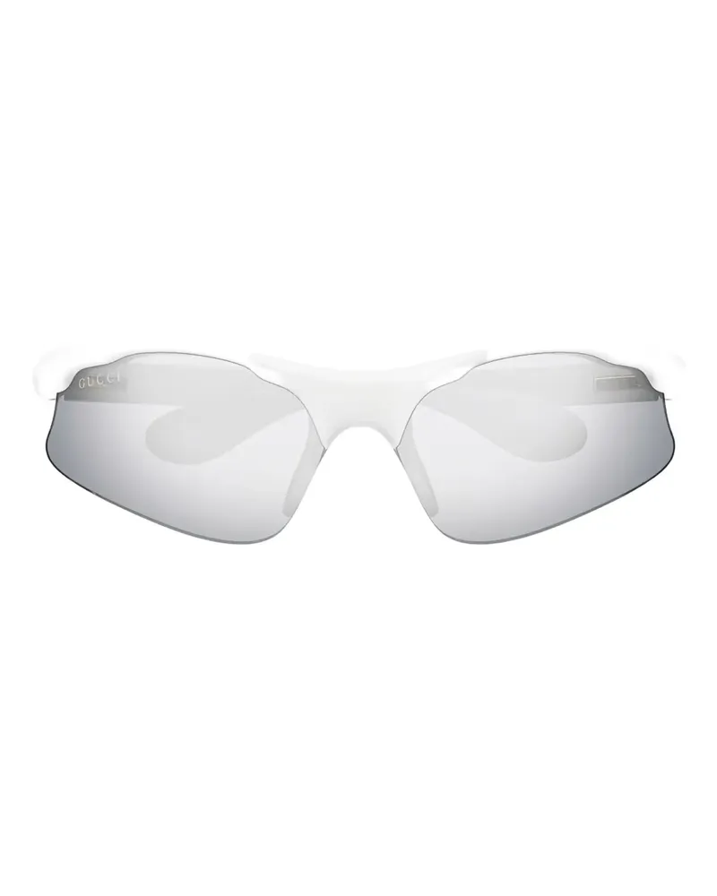 Gucci Geometrische Sonnenbrille - 002 white 002