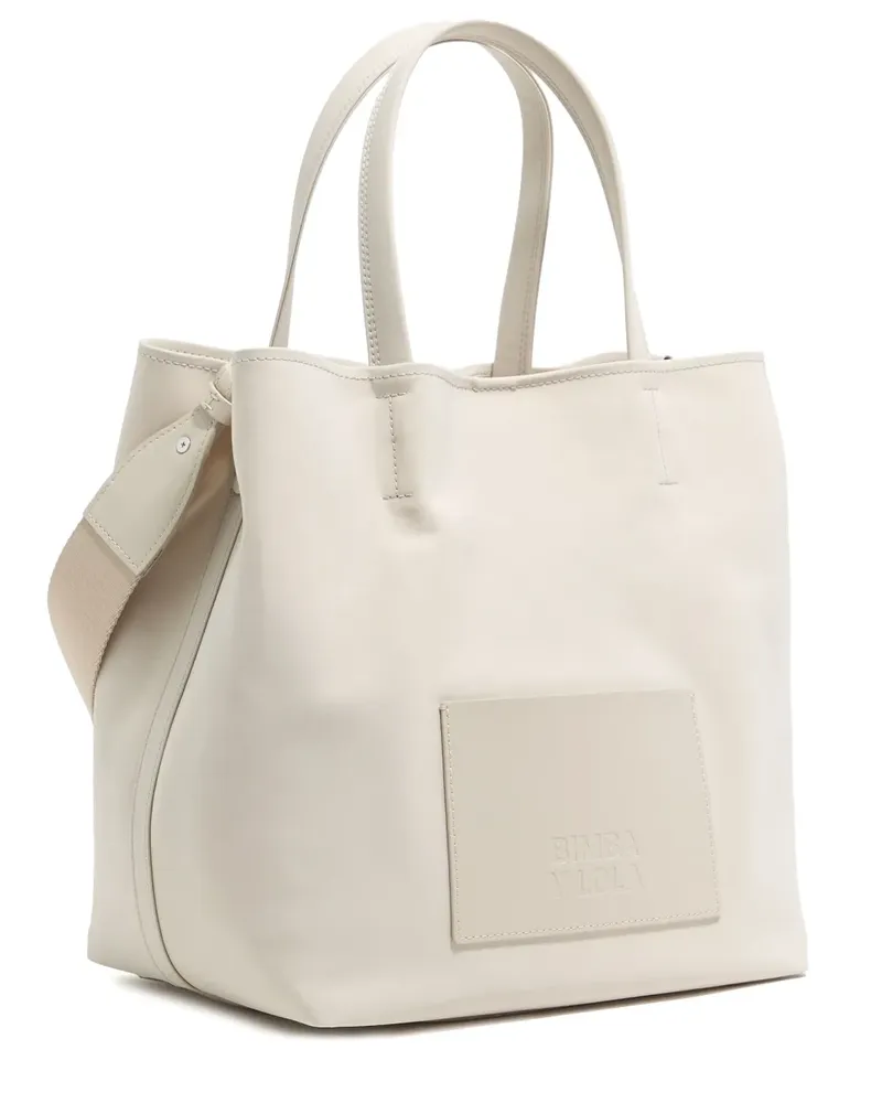 BIMBA Y LOLA Große Chihuahua Handtasche - Weiß Weiß