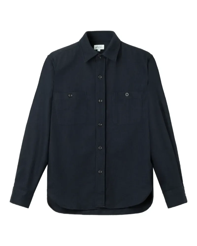 Hartford Percey Hemdjacke - Blau Blau