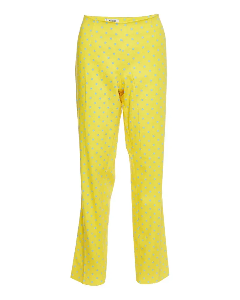 Moschino polka-dot trousers - Gelb Gelb