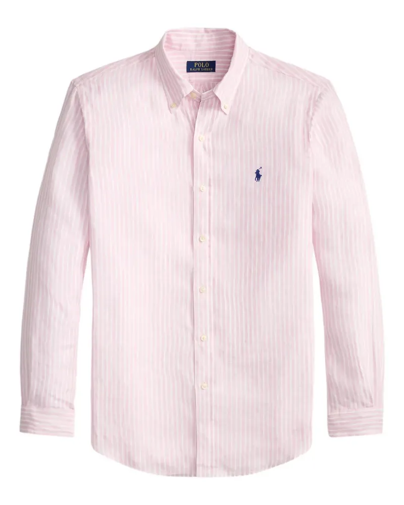 Ralph Lauren Gestreiftes Hemd - Rosa Rosa