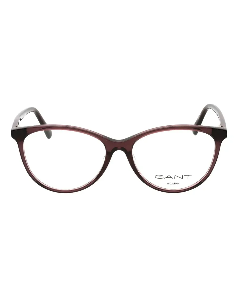 Gant Brille mit ovalem Gestell - Violett Violett