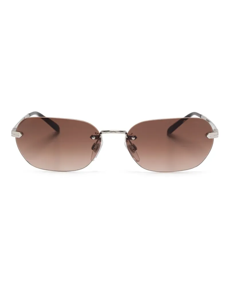 Ralph Lauren Rahmenlose Sonnenbrille - Silber Silber