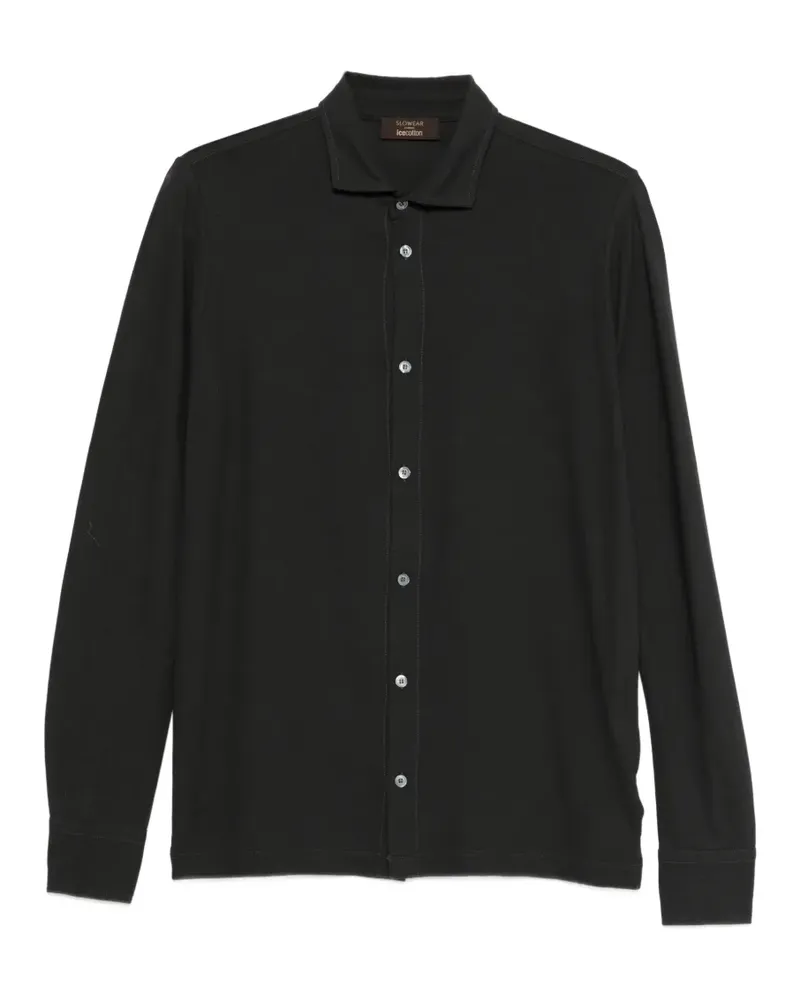 Zanone Klassisches Hemd - Grau Grau