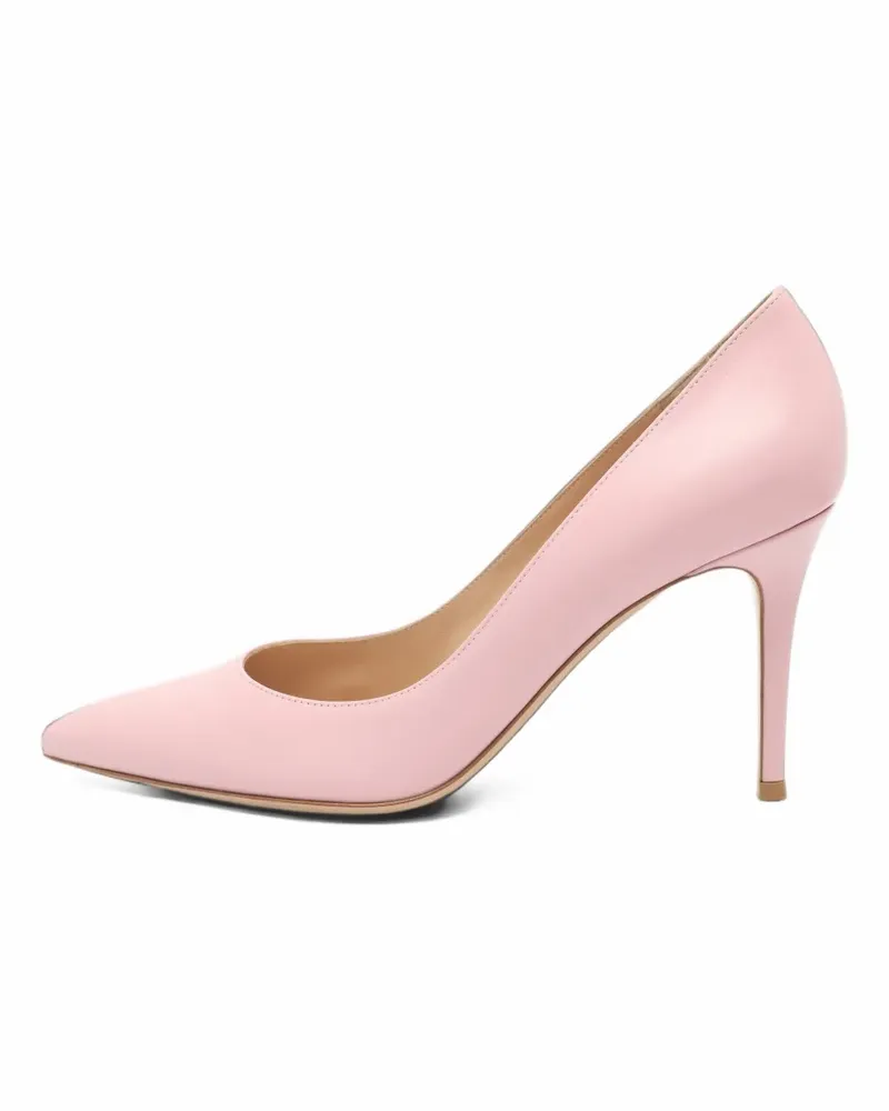 Gianvito Rossi pointed-toe pumps - Rosa Rosa