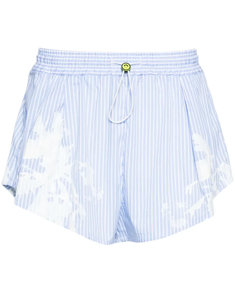 BARROW Shorts mit Graffiti-Effekt - Blau Blau
