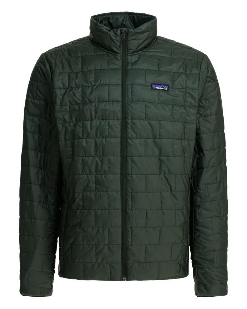 Patagonia Nano Steppjacke mit Reißverschluss - Grün Grün