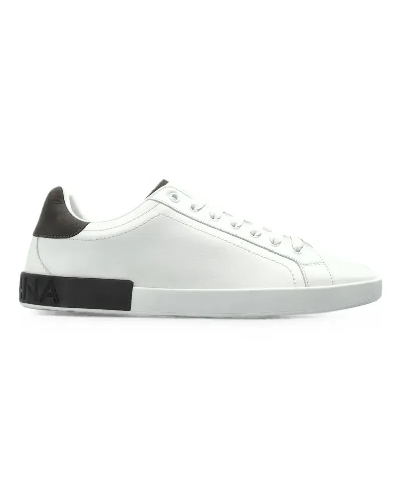 Dolce & Gabbana Sneakers mit Logo-Prägung - Weiß Weiß